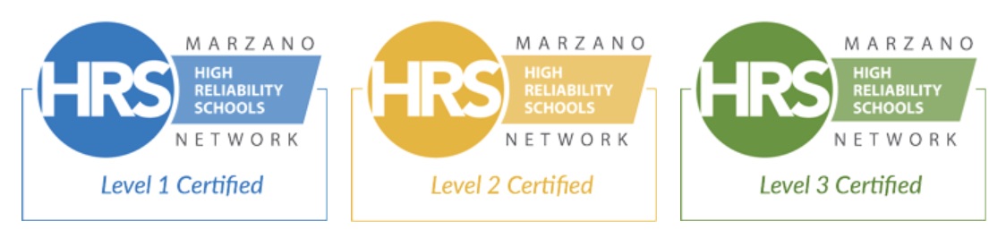 HRS Certifications Level 1, 2, and 3