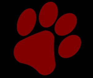 Cougar paw logo